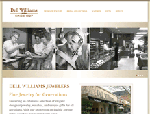 Tablet Screenshot of dellwilliams.com